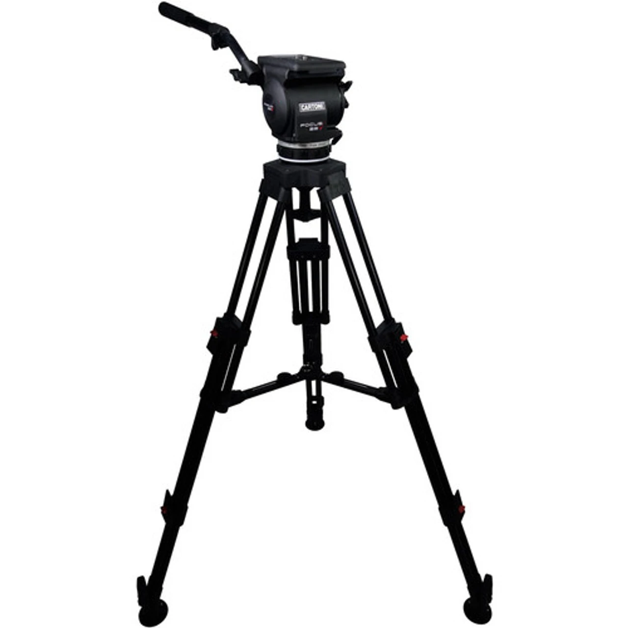 Cartoni Focus 22 Fluid Head With H602 Tripod Legs & Mid-Spreader (100mm) 4 Cartoni Focus 22 Fluid Head With H602 Tripod Legs & Mid-Spreader (100mm) - Image 2