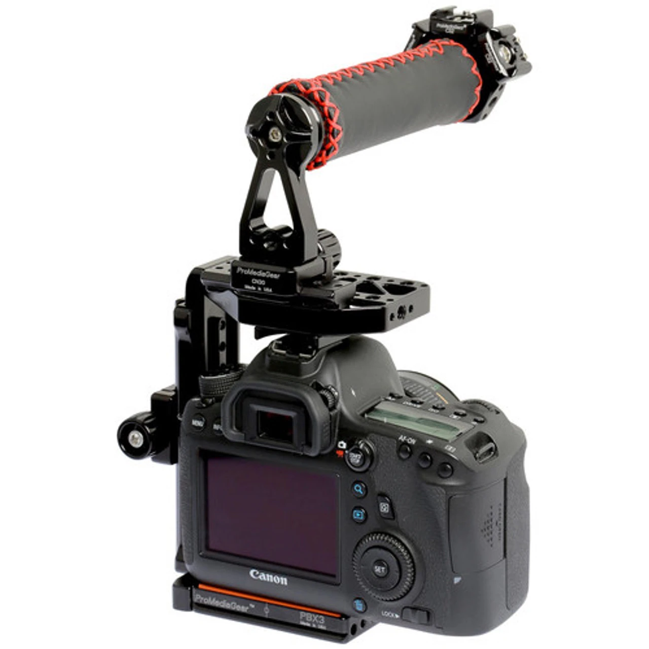 ProMediaGear Adjustable Video Cage With Handle For DSLR And Mirrorless Cameras 5 ProMediaGear Adjustable Video Cage With Handle For DSLR And Mirrorless Cameras - Image 3