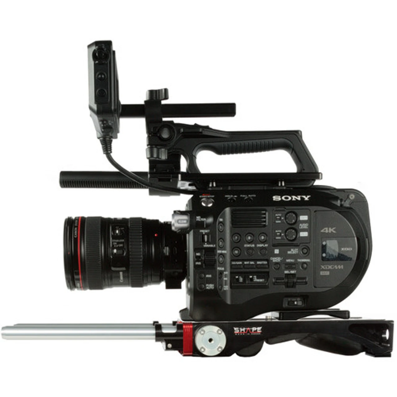 SHAPE Sony FS7M2 V-Lock Quick-Release Baseplate 3 SHAPE Sony FS7M2 V-Lock Quick-Release Baseplate