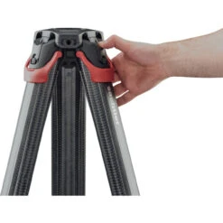 Sachtler Flowtech 75 MS Carbon Fiber Tripod With Mid-Level Spreader And Rubber Feet -Sachtler shop 1504570005 IMG 847940 96914.1601932050