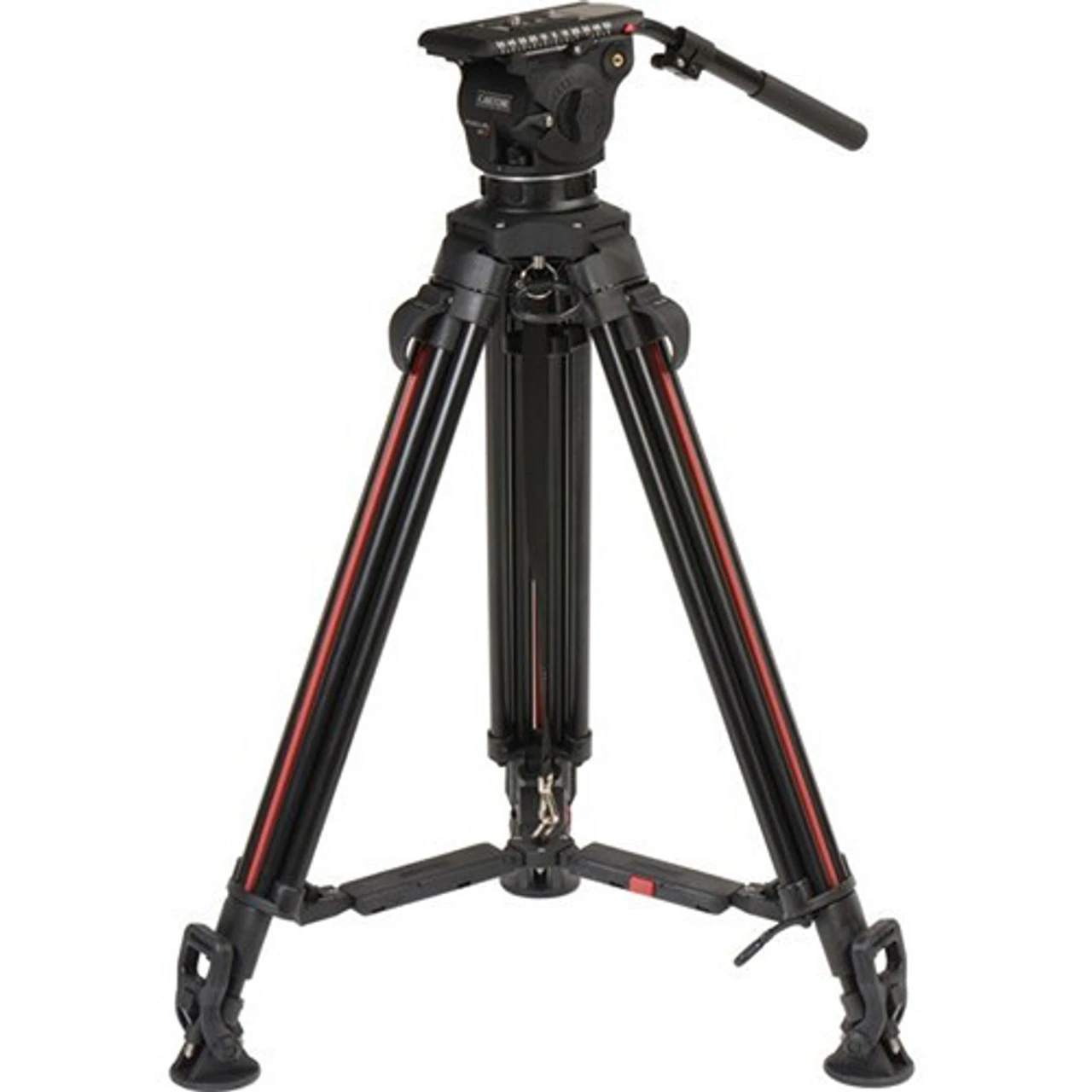 Cartoni Focus 12 Fluid Head With 2-Stage Carbon Fiber Smart-Stop SDS Tripod System 4 Cartoni Focus 12 Fluid Head With 2-Stage Carbon Fiber Smart-Stop SDS Tripod System - Image 2