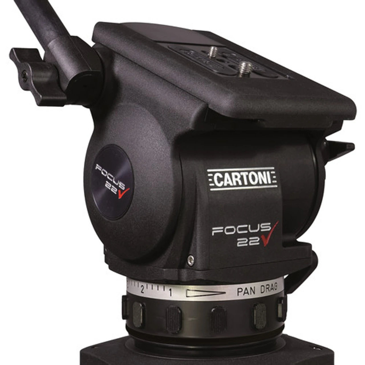 Cartoni Focus 22 Tripod System With 2-Stage Aluminum Legs, Mid-Level Spreader, And Bag 7 Cartoni Focus 22 Tripod System With 2-Stage Aluminum Legs, Mid-Level Spreader, And Bag - Image 5