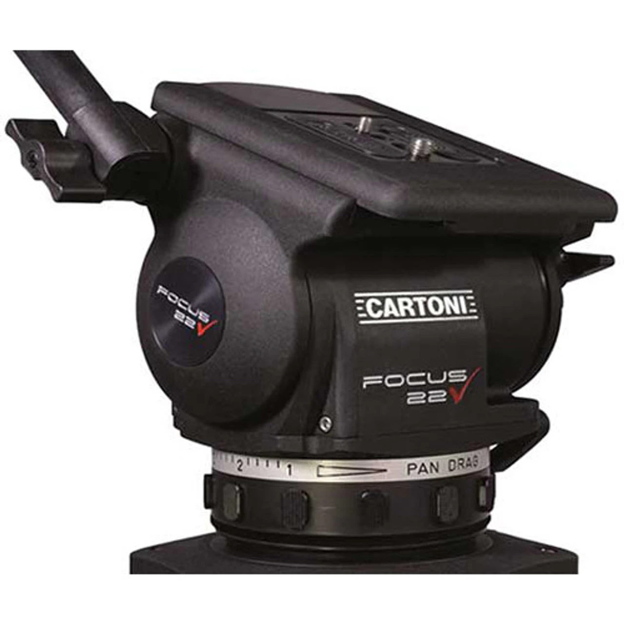 Cartoni Focus 22 Tripod System With 2-Stage Aluminum Legs, Mid-Level Spreader, And Bag 9 Cartoni Focus 22 Tripod System With 2-Stage Aluminum Legs, Mid-Level Spreader, And Bag - Image 7