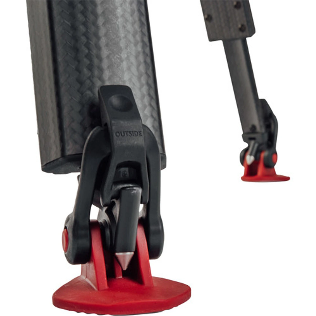 Sachtler Flowtech 100 MS Carbon Fiber Tripod With Mid-Level Spreader & Rubber Feet 18 Sachtler Flowtech 100 MS Carbon Fiber Tripod With Mid-Level Spreader & Rubber Feet - Image 16