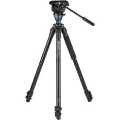 Benro A2573F Aluminum Single Tube Tripod With S4Pro Fluid Video Head