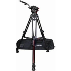 Cartoni Focus 10 Fluid Head Kit With 2-Stage Aluminum SmartStop SDS Tripod (100mm)