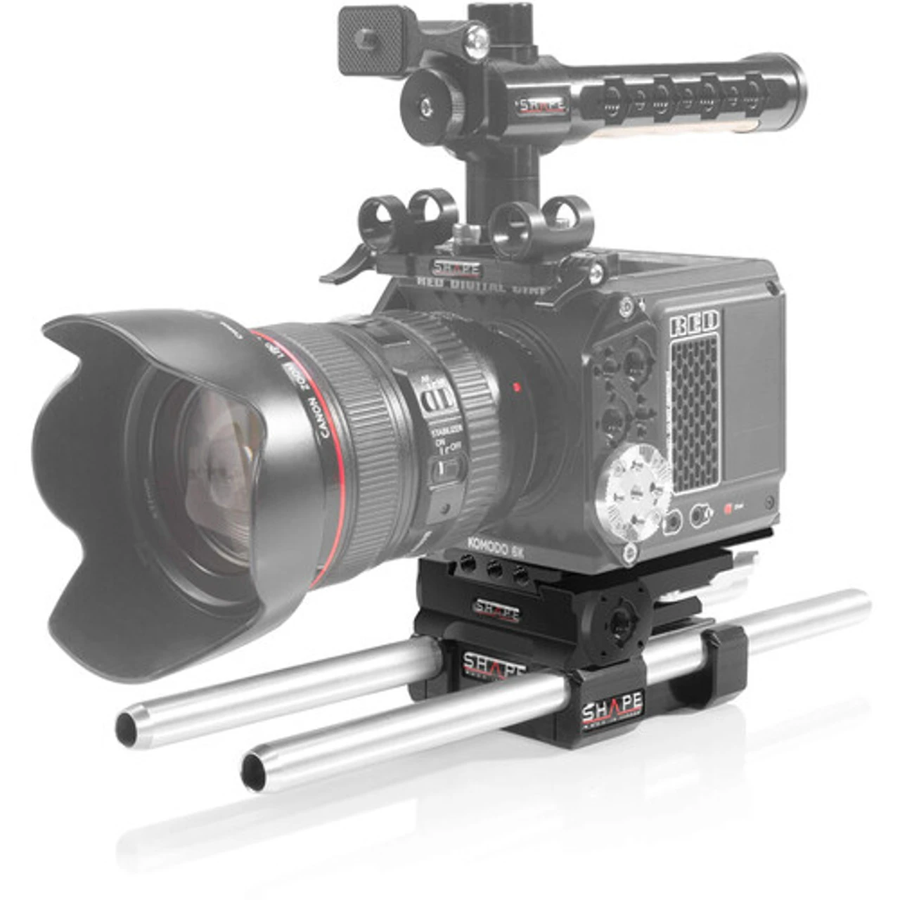 SHAPE 15mm Lightweight Baseplate For RED KOMODO 4 SHAPE 15mm Lightweight Baseplate For RED KOMODO - Image 2