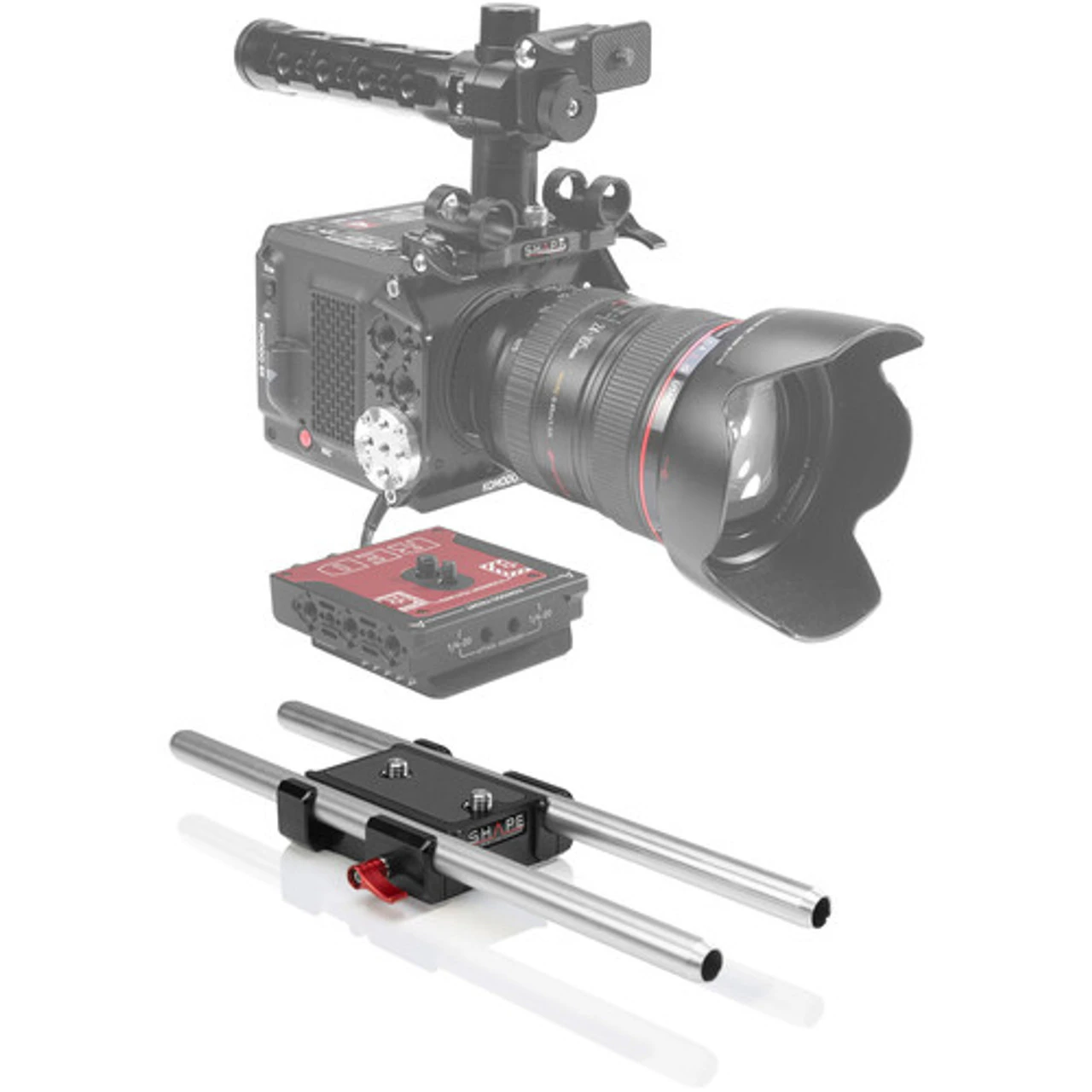 SHAPE 15mm Lightweight Baseplate For RED KOMODO 7 SHAPE 15mm Lightweight Baseplate For RED KOMODO - Image 5