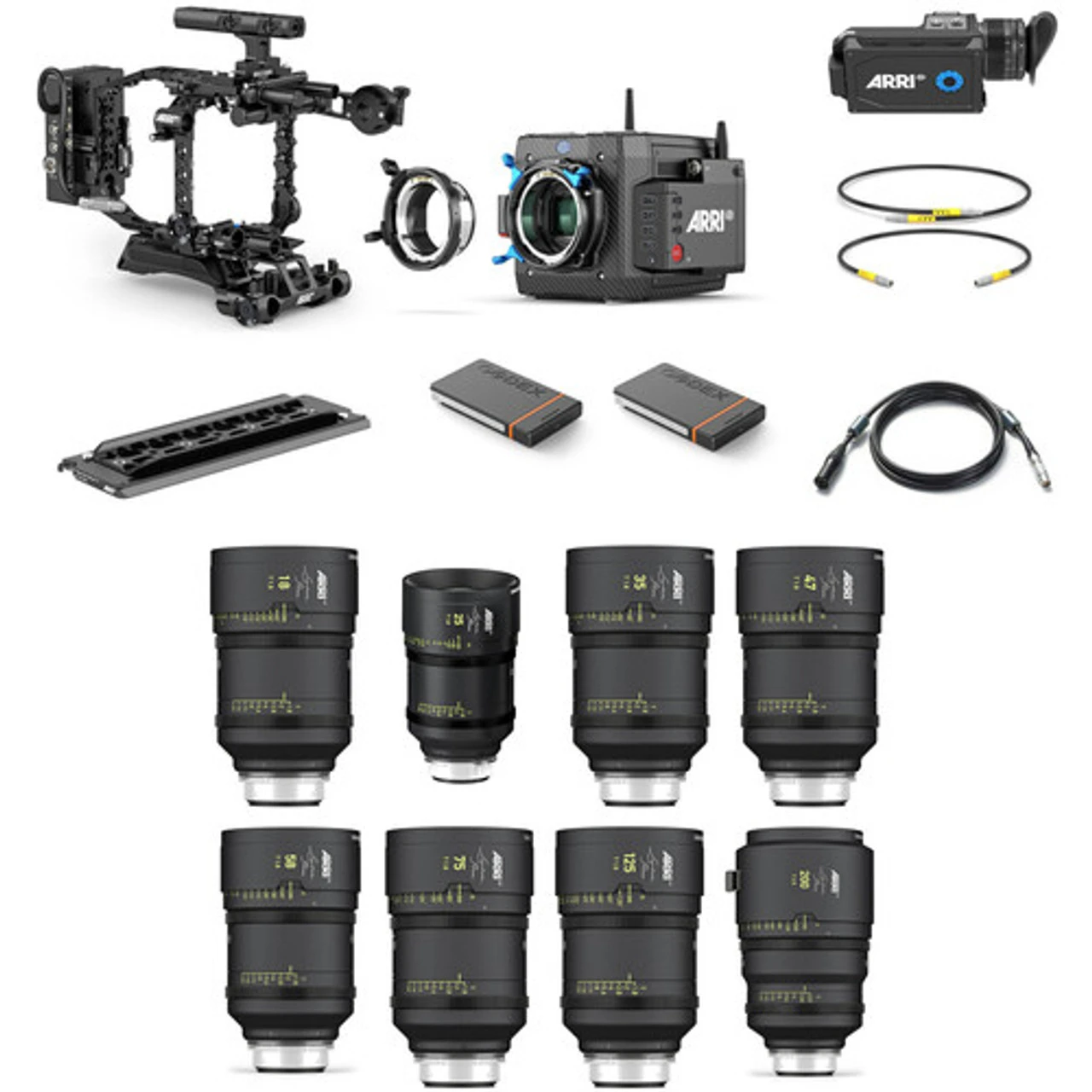ARRI ALEXA Mini LF Ready To Shoot Set B (LPL Mount) With 8x Signature Prime Lenses (Feet) 3 ARRI ALEXA Mini LF Ready To Shoot Set B (LPL Mount) With 8x Signature Prime Lenses (Feet)