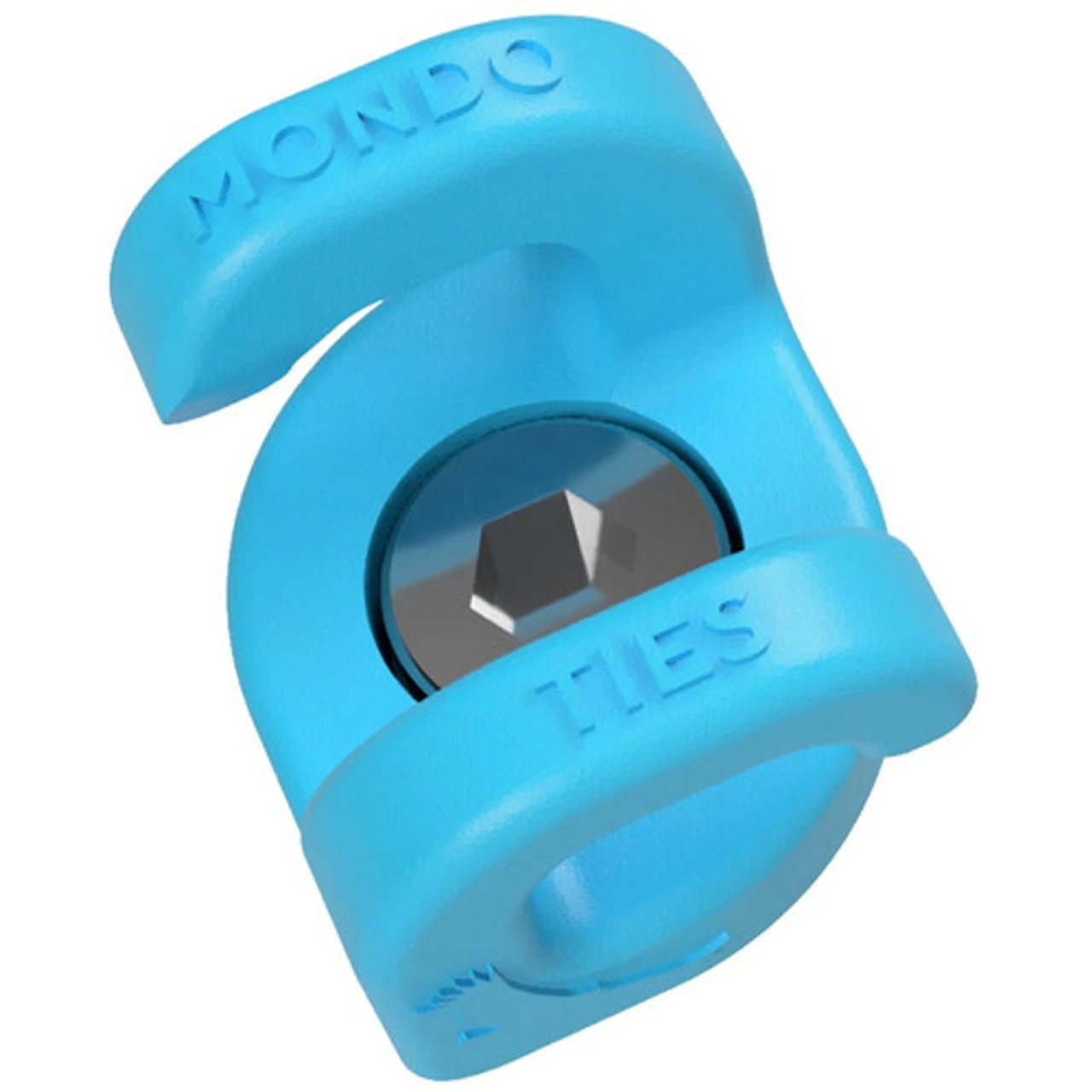 Kondor Blue Mondo Ties Cable Management Clips (Blue, 10-Pack) 5 Kondor Blue Mondo Ties Cable Management Clips (Blue, 10-Pack) - Image 3