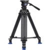 Benro BV8 Twin-Leg Aluminum Tripod Kit -Sachtler shop benro bv8 video tripod kit 1429121001 1138182 90107.1632923048
