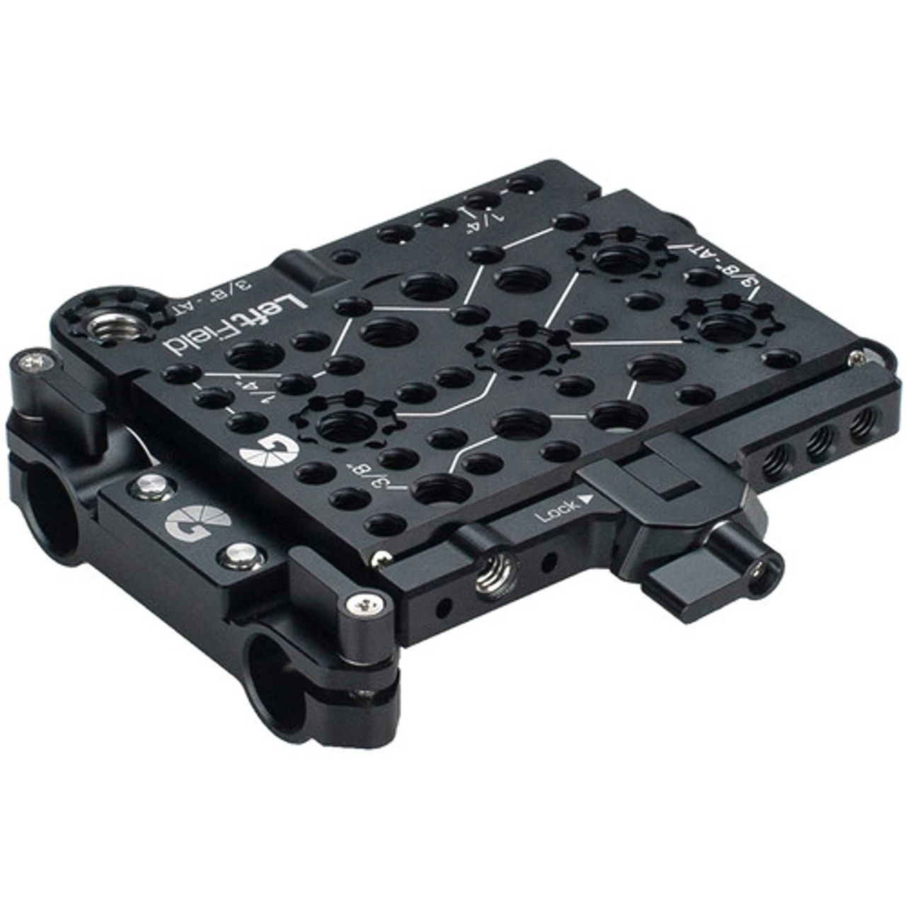 Bright Tangerine Left Field Sliding Top Plate For Canon C500 Mark II/C300 Mark III/C200