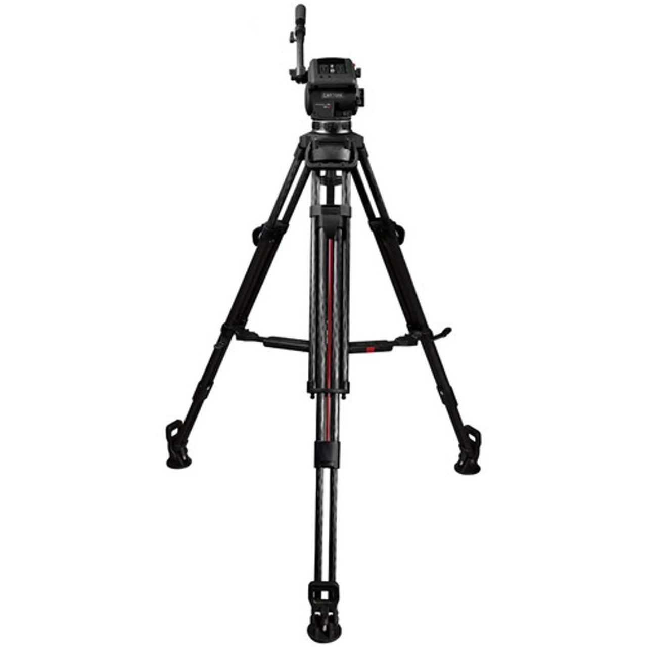 Cartoni Focus 12 Fluid Head With 2-Stage Carbon Fiber Smart-Stop SDS Tripod System 3 Cartoni Focus 12 Fluid Head With 2-Stage Carbon Fiber Smart-Stop SDS Tripod System
