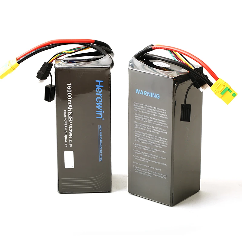Herewin 6S 22.2V 16000mAh Lipo Battery For UAV RC Drones 2 Herewin 6S 22.2V 16000mAh Lipo Battery For UAV RC Drones