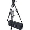 Miller CX2 Head And 75 Sprinter II Carbon Fiber Tripod With Mid-Level Spreader And Case -Sachtler shop miller 3715 cx2 75 sprinter ii 1555335206 1473353 91090.1628718691