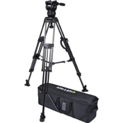 Miller CX8 Head And 75 Sprinter II Carbon Fiber Tripod With Mid-Level Spreader And Case