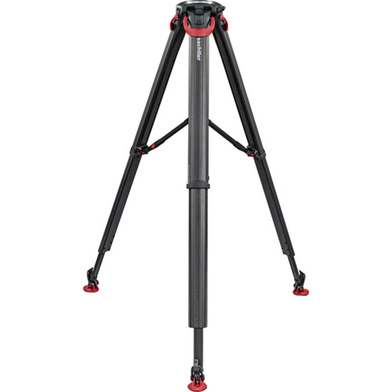 Sachtler Flowtech 100 MS Carbon Fiber Tripod With Mid-Level Spreader & Rubber Feet 3 Sachtler Flowtech 100 MS Carbon Fiber Tripod With Mid-Level Spreader & Rubber Feet