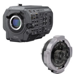 Sony FX9 XDCAM 6K Full-Frame Camera (Body Only) With Hot Rod Cameras PL To E Mount Adapter (Mark II)