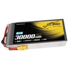 TATTU NMC 811 Semi Solid 30000mAh 5C 51.8V 14S1P Lipo Battery With AS150U Plug For UAV Drone